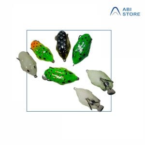 طعمه قورباغه سیلیکونی دم لانسه ای