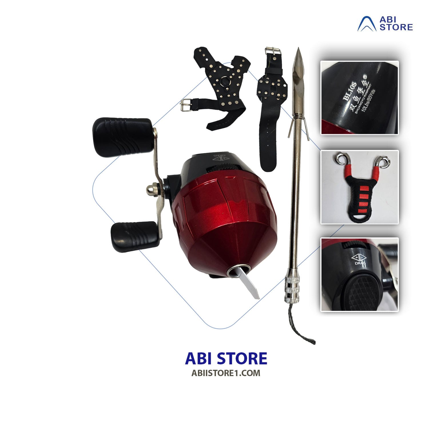 چرخ ماهیگیری مچی اسلینگ شات 1 چرخ ماهیگیری مچی اسلینگ شات