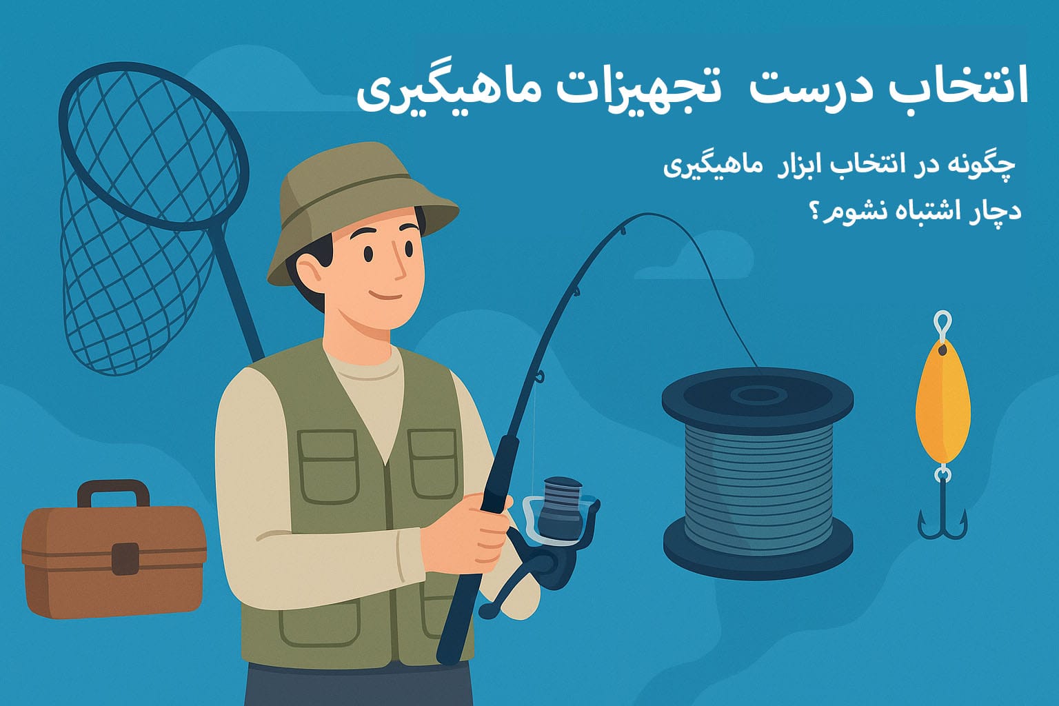 انتخاب لوازم ماهیگیری