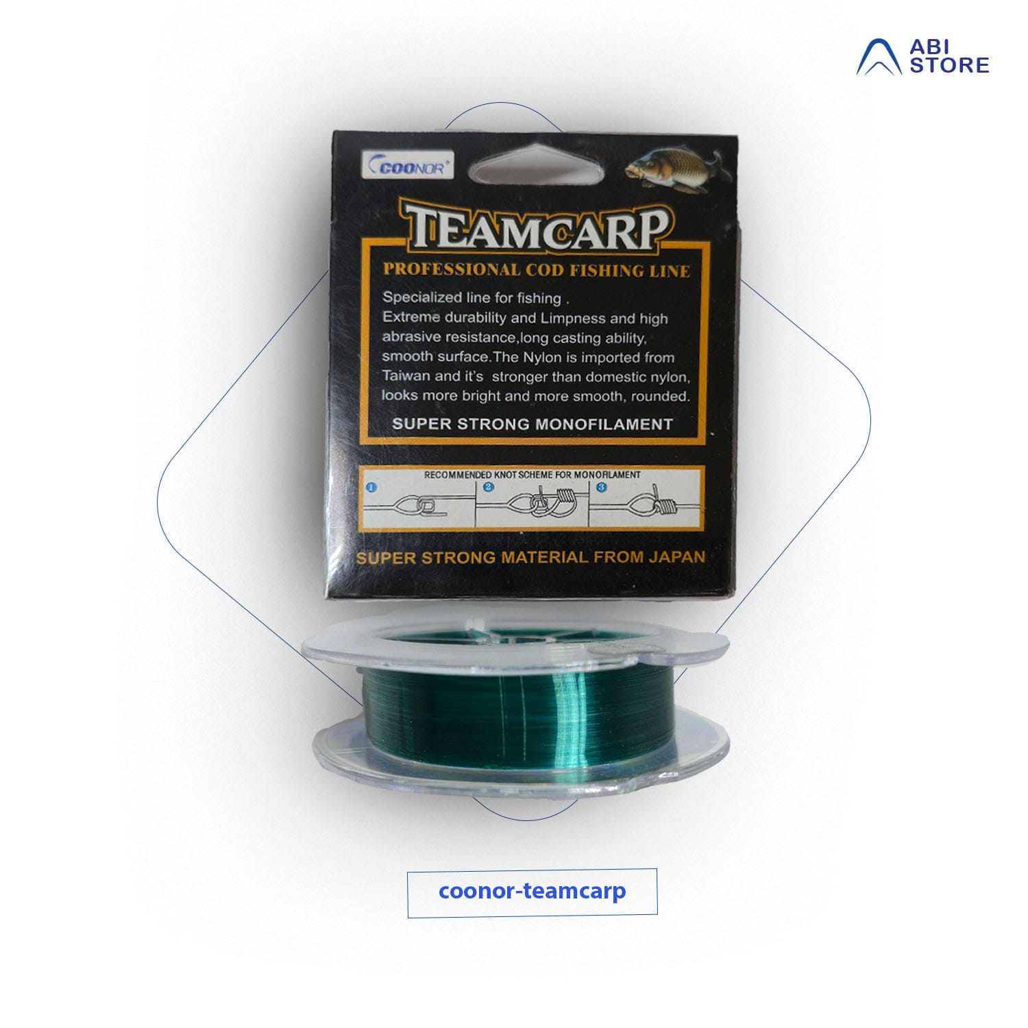 نخ ماهیگیری تیمکارپ coonor ژاپنی-انتخاب حرفهایها برای صیدهای سنگین 2 نخ ماهیگیری تیمکارپ coonor TEAMCARP