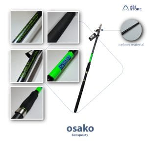 چوب ماهیگیری تلسکوپی OSAKO اساکو